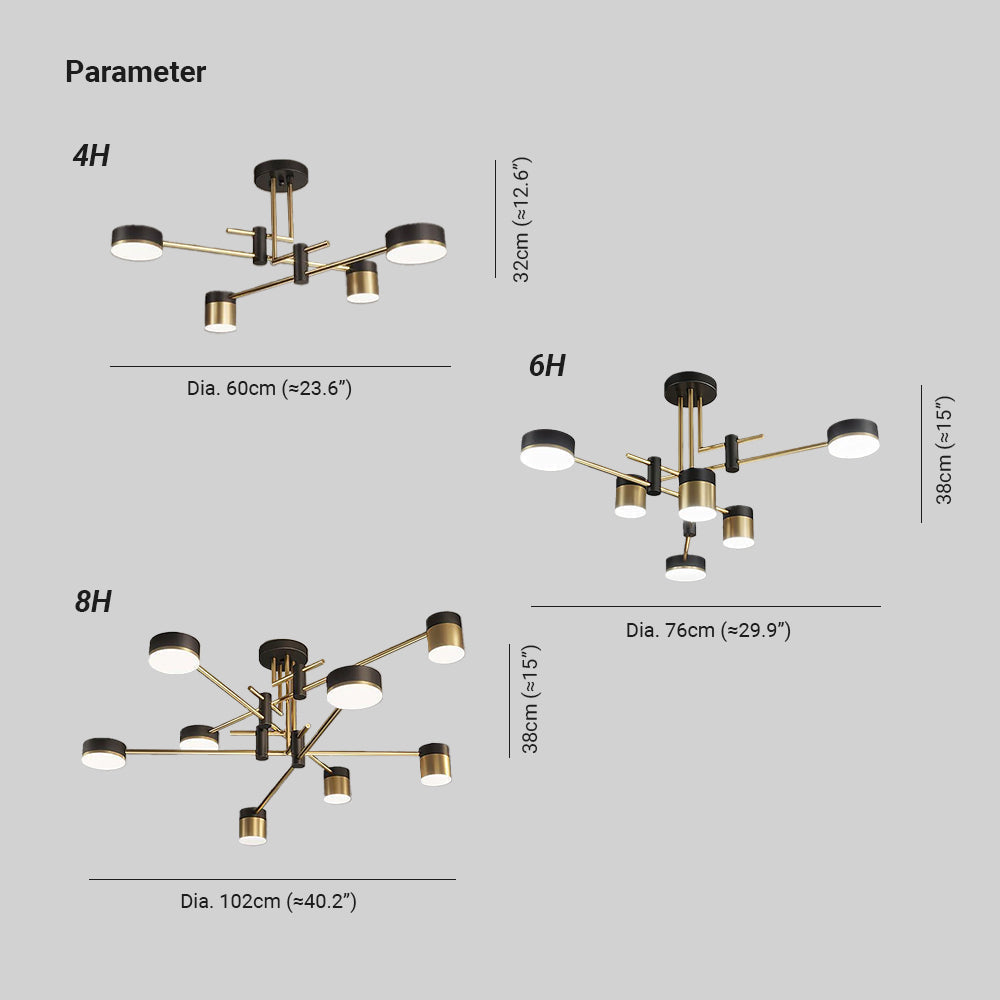 Lysse Spider Jewel candelabru