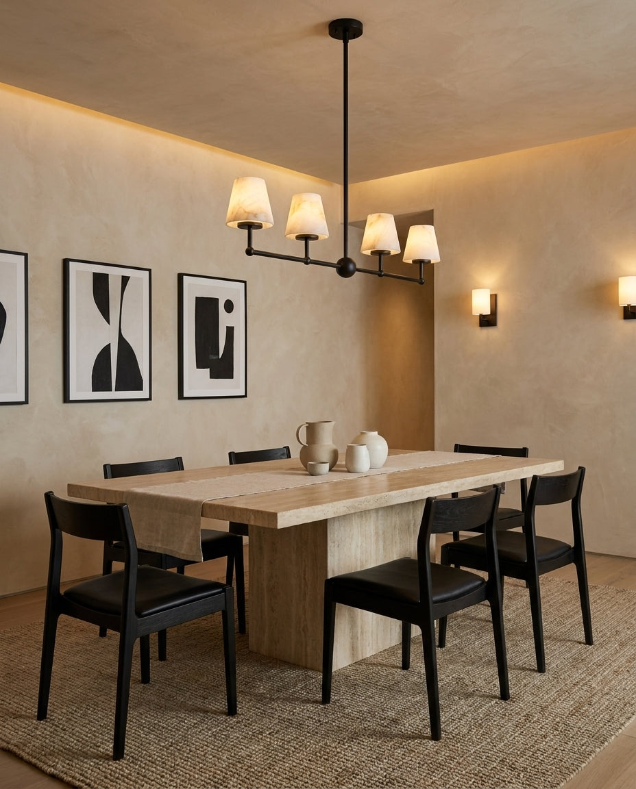 Eastvale9 Candelabru din alabastru