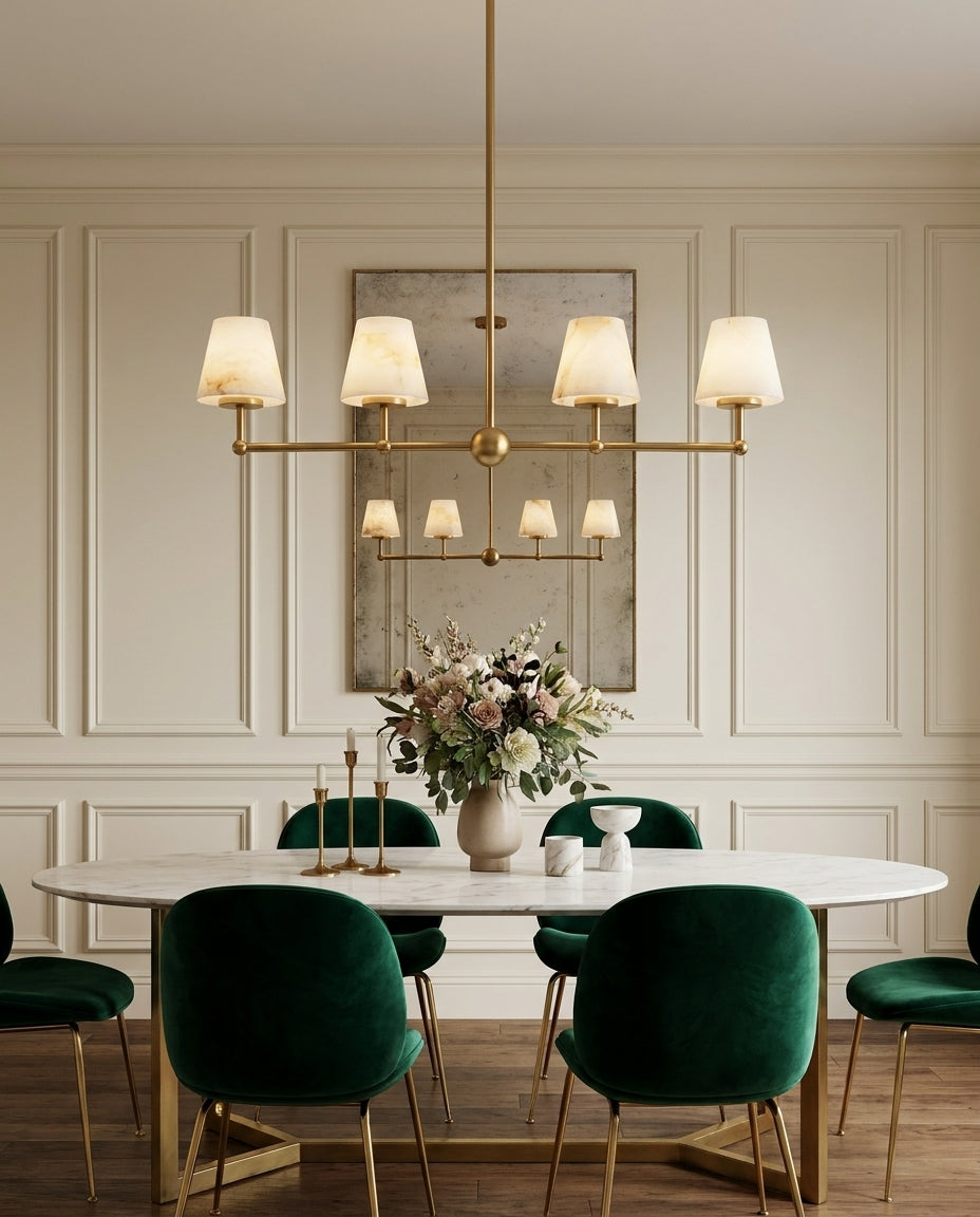 Eastvale9 Candelabru din alabastru