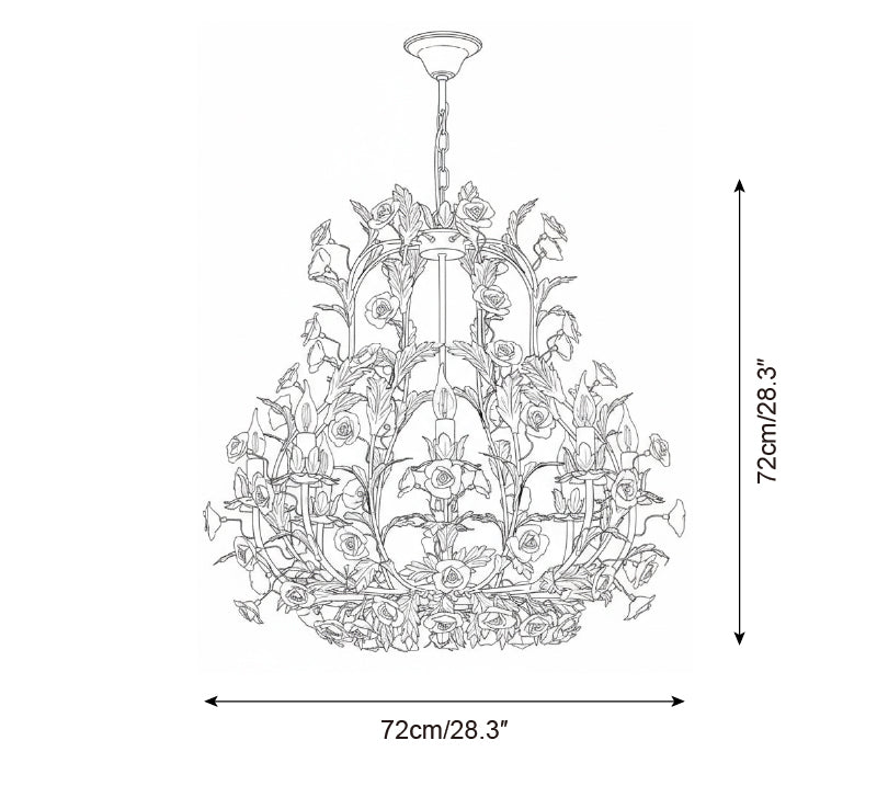 Rosamelle candelabru