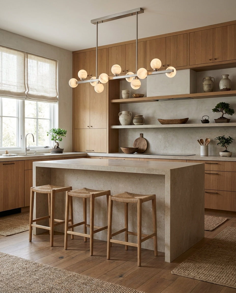 Yelford Candelabru din alabastru