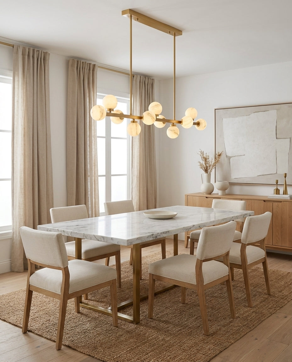 Yelford Candelabru din alabastru