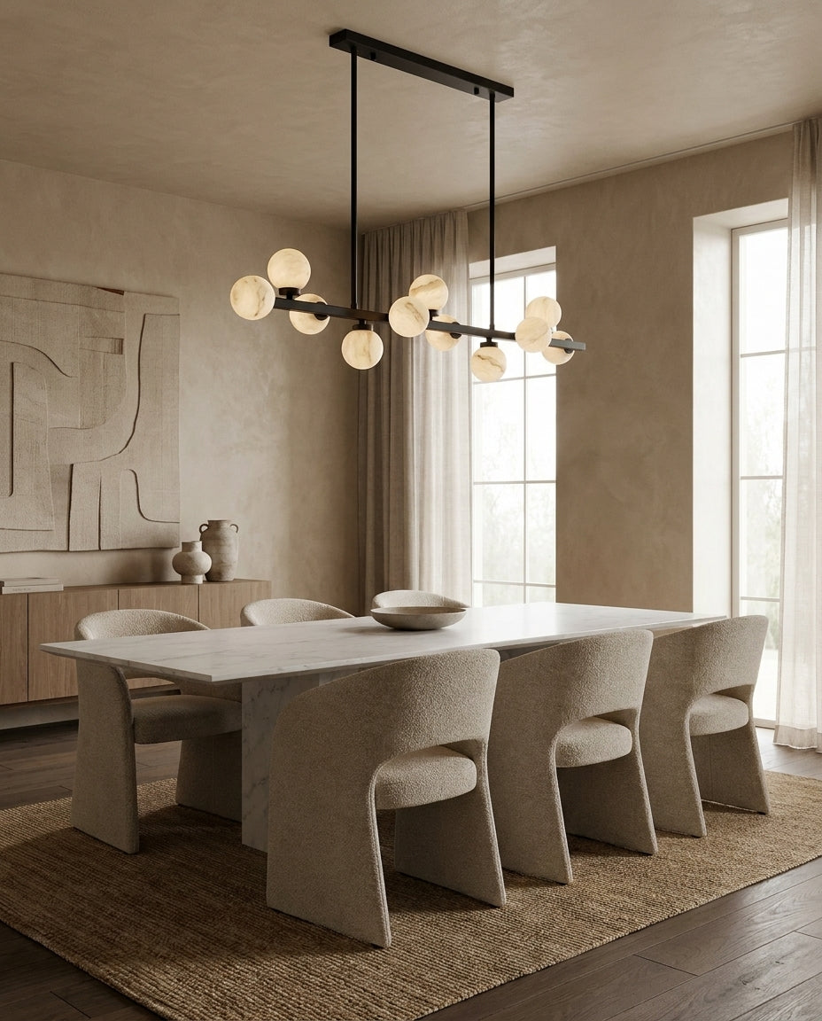 Yelford Candelabru din alabastru