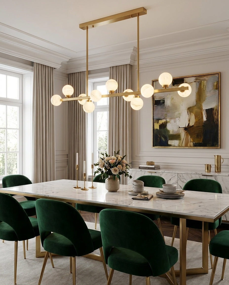 Yelford Candelabru din alabastru