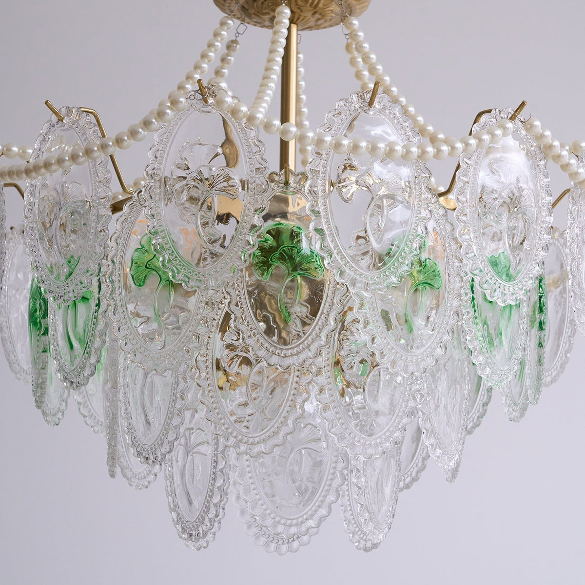 Havin candelabru Perle lucioase