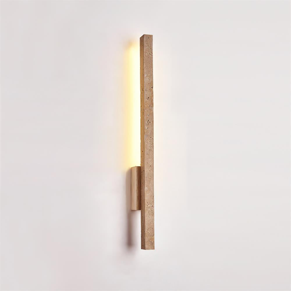 Corvella aplică de perete Slim Linear travertin minimalist