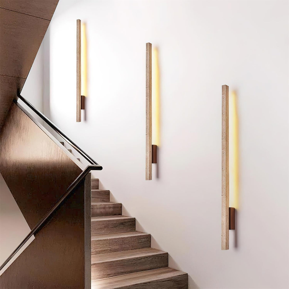 Corvella aplică de perete Slim Linear travertin minimalist
