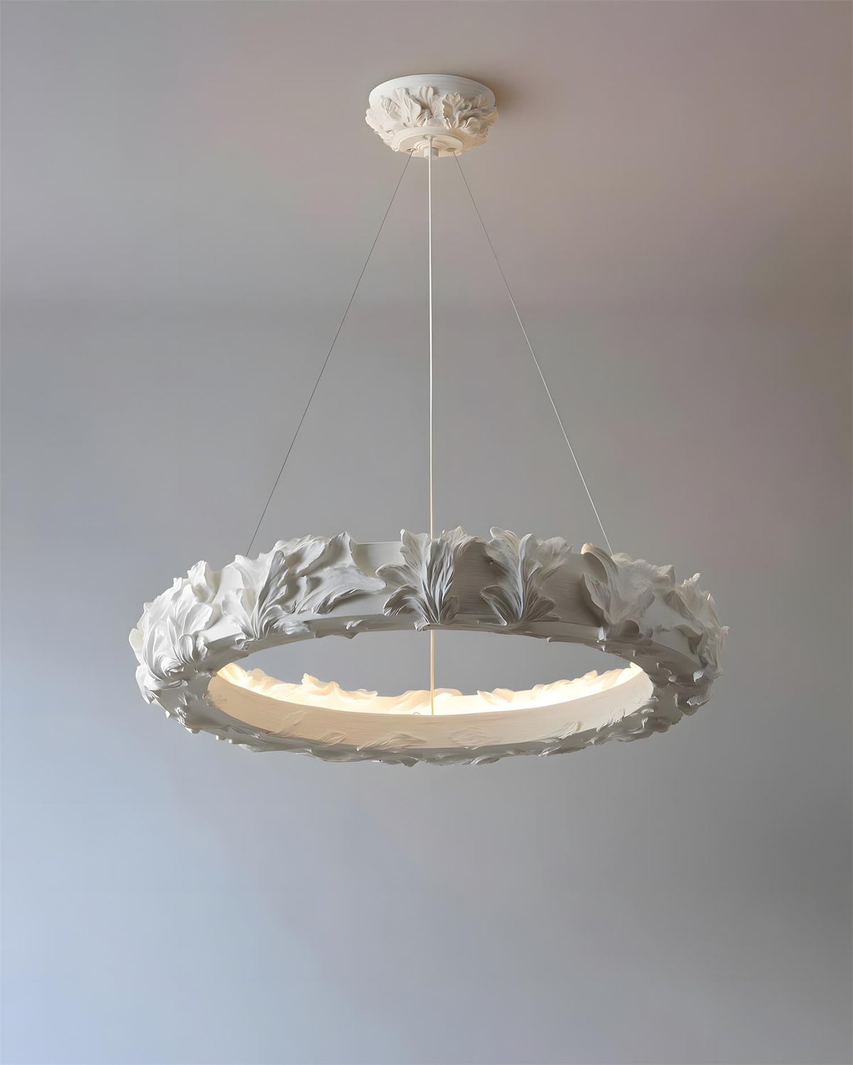 Oreloaria candelabru, în formă de inel
