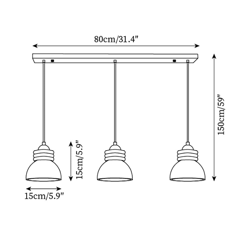 Terieeria lampă suspendată