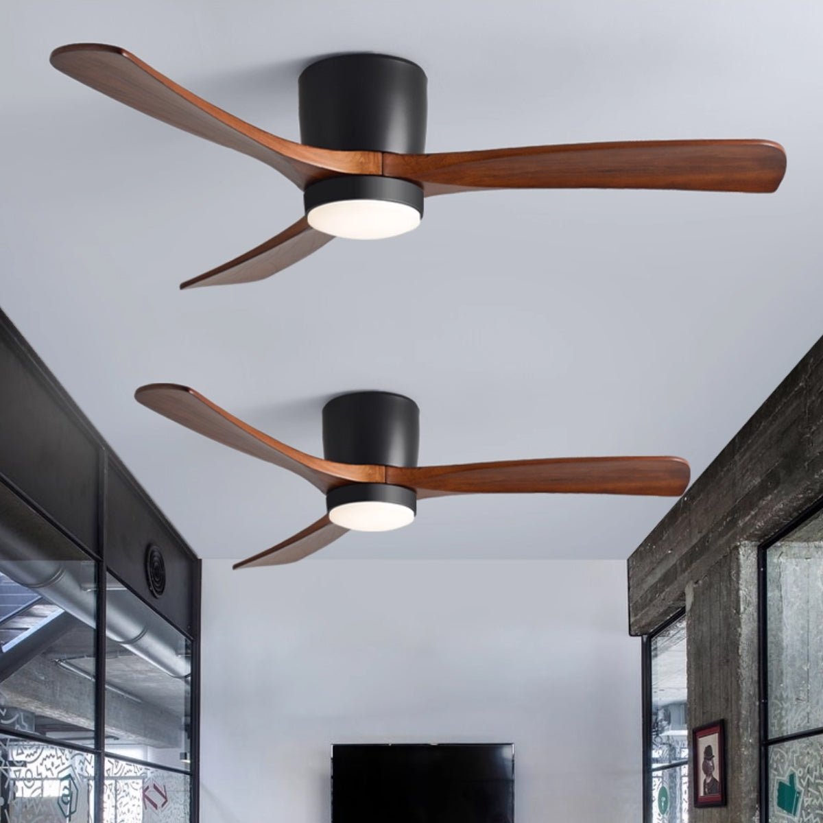 Miroise ventilator de tavan cu lumină