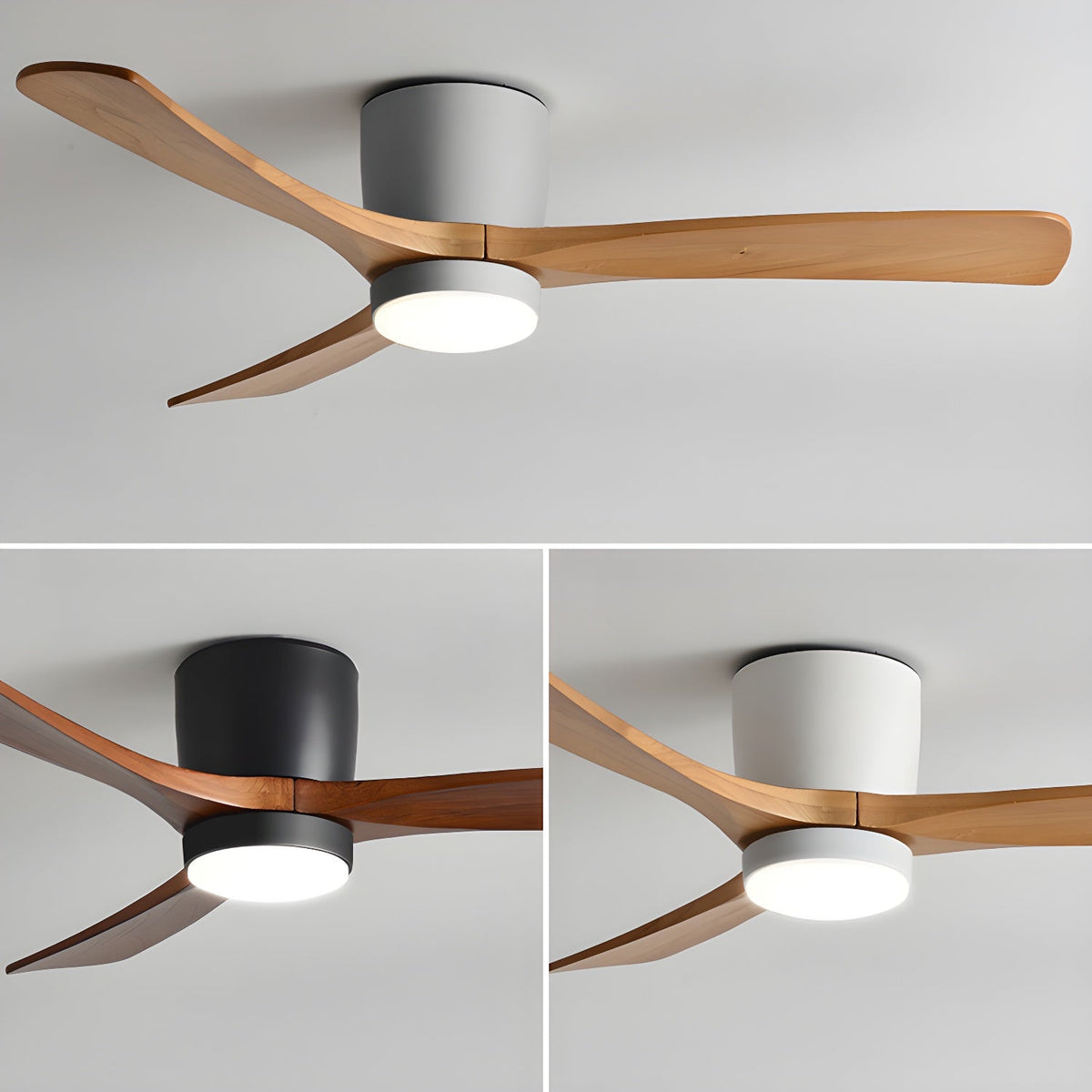 Miroise ventilator de tavan cu lumină