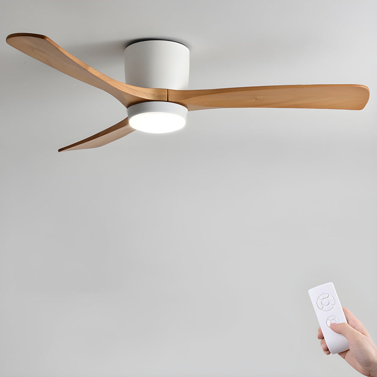 Miroise ventilator de tavan cu lumină