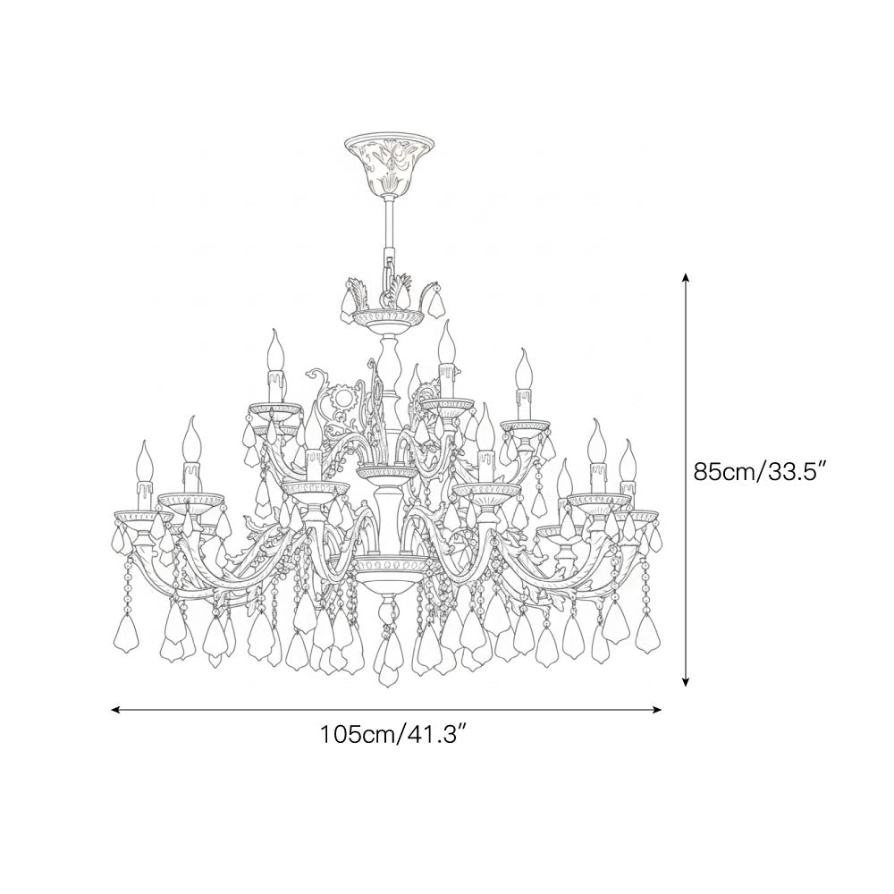 Elisandre candelabru