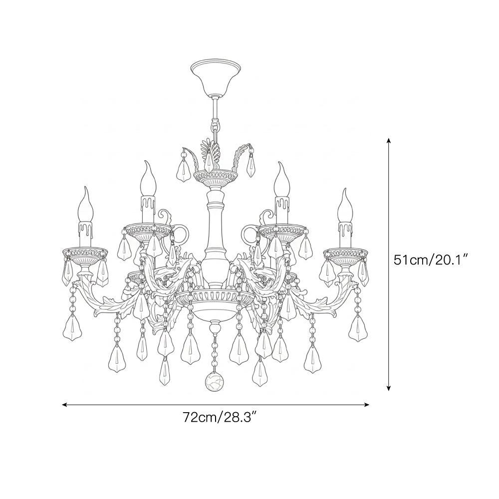 Elisandre candelabru