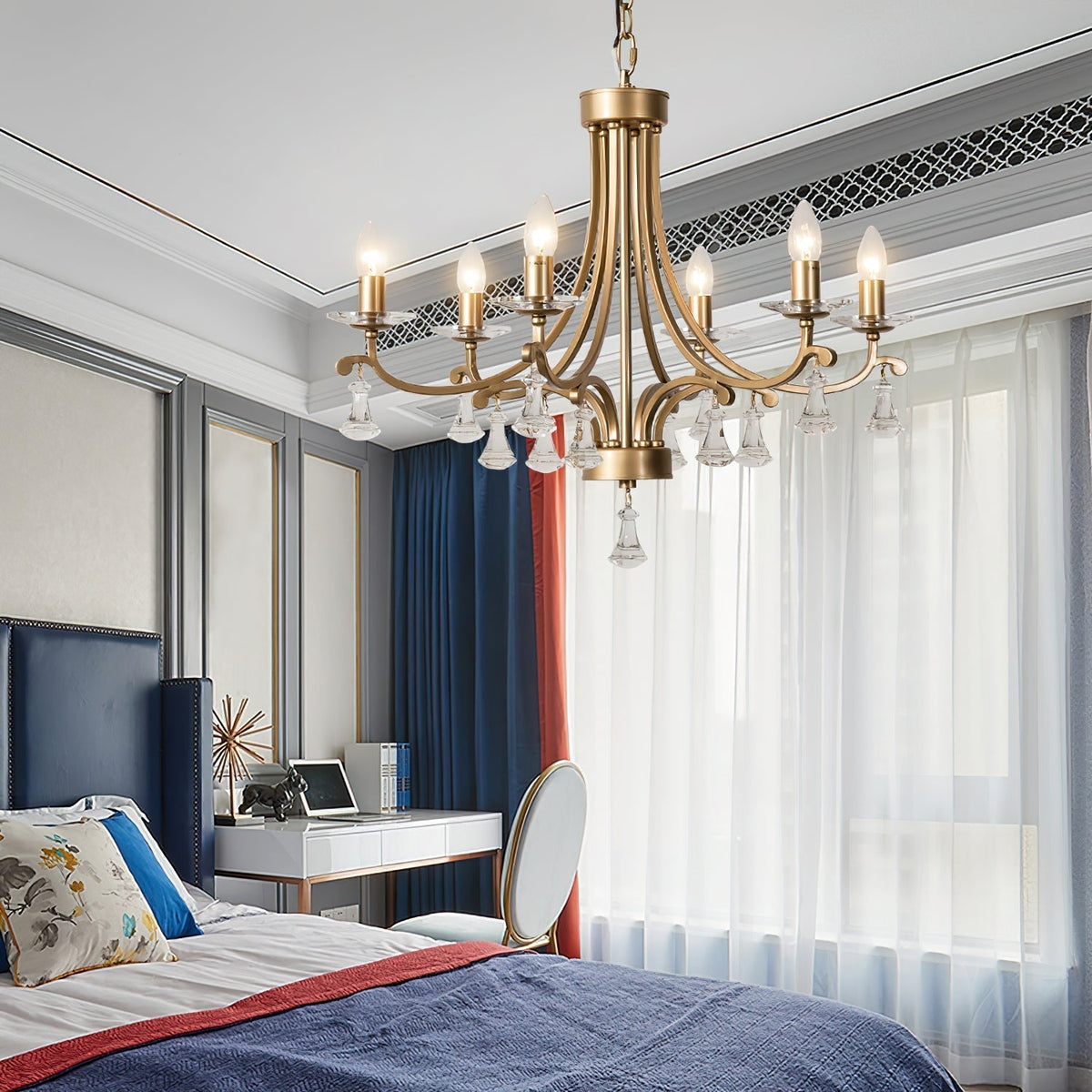 Selorine candelabru din cristal
