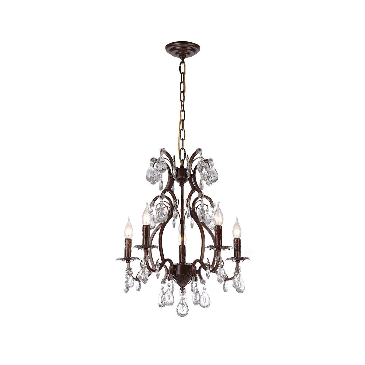 Delmoria candelabru  Vesper din cristal