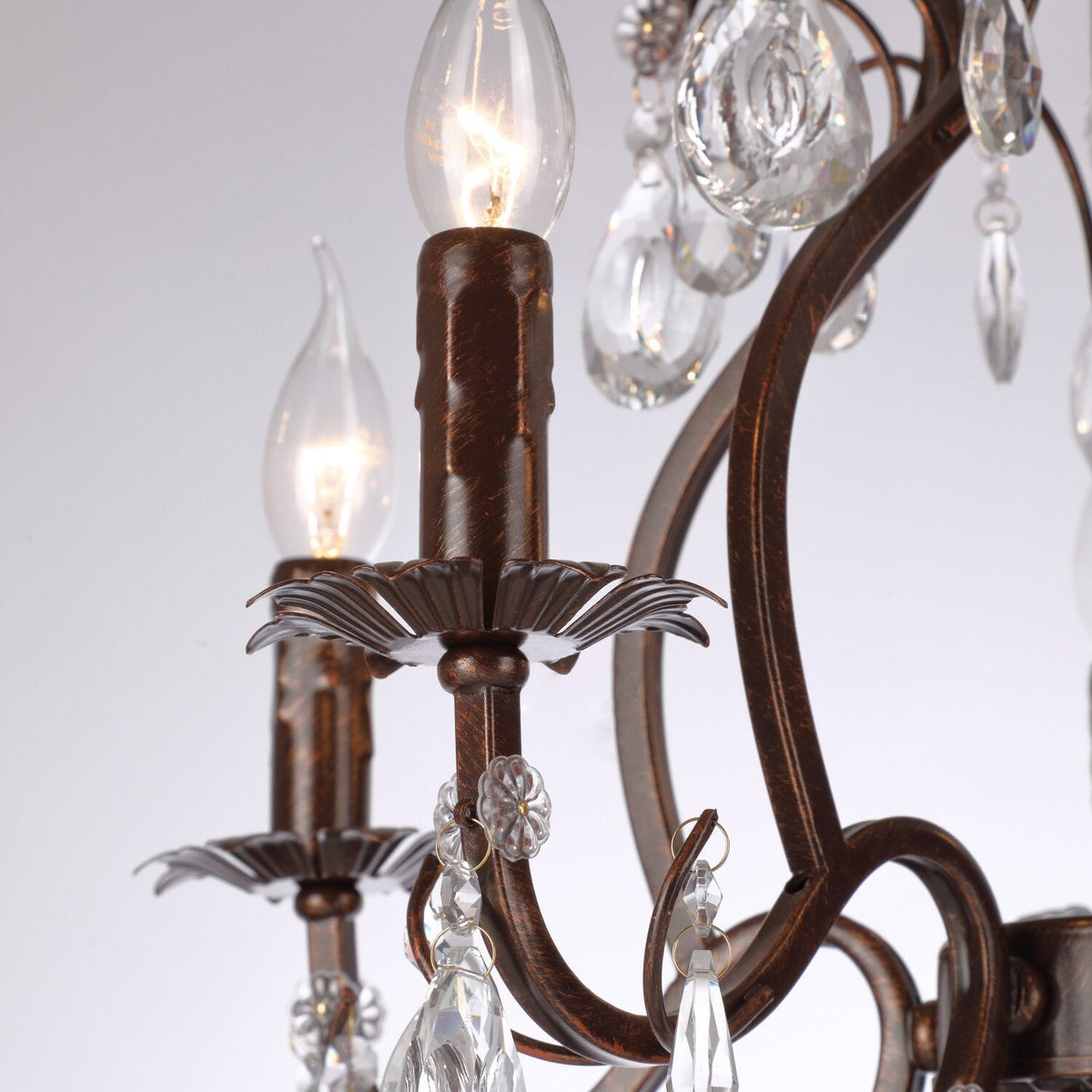 Delmoria candelabru  Vesper din cristal