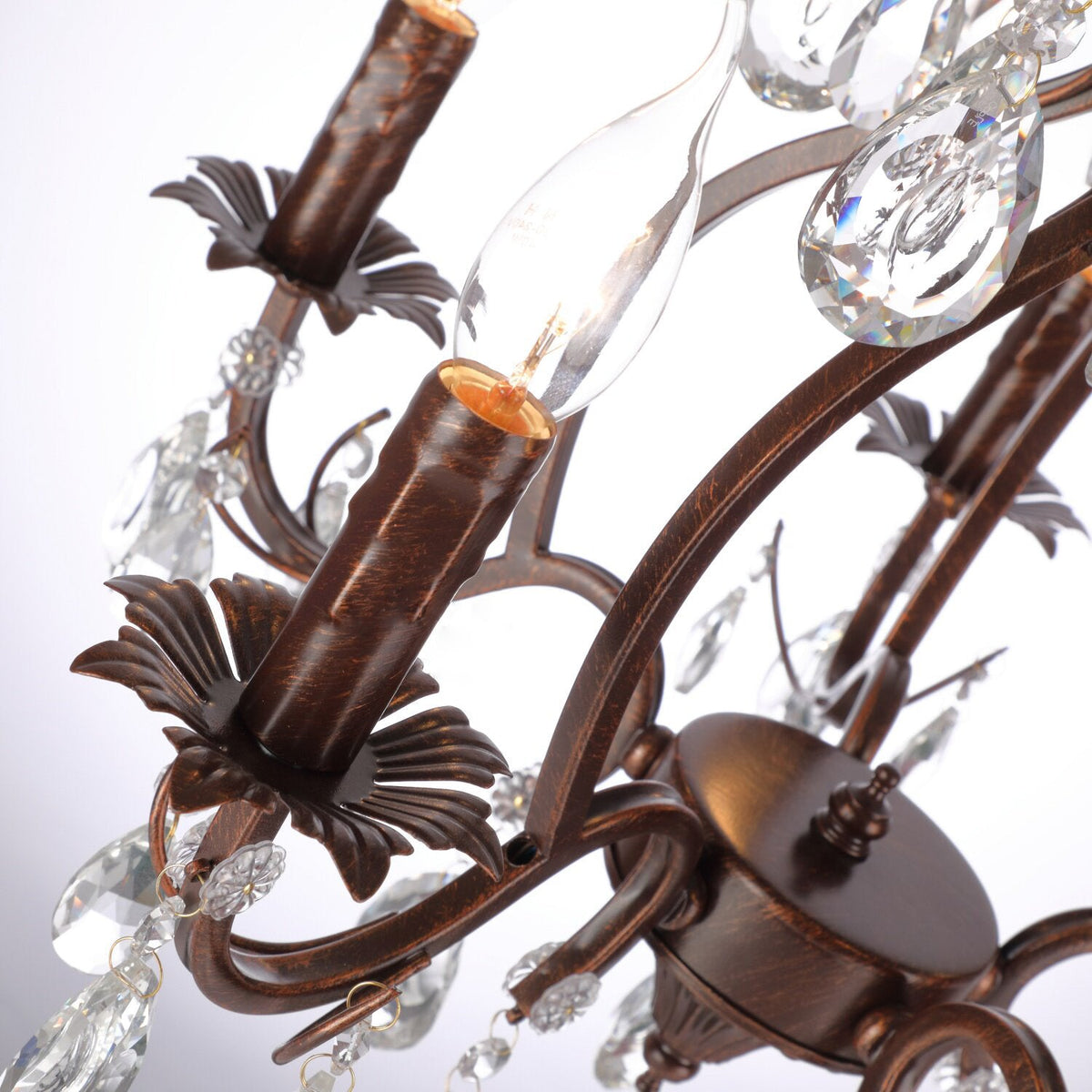 Delmoria candelabru  Vesper din cristal