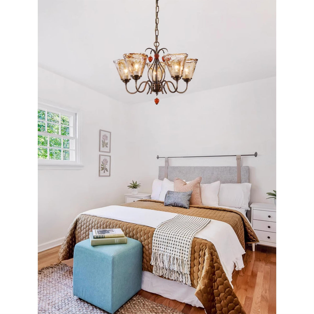 Elyerena candelabru din cristal