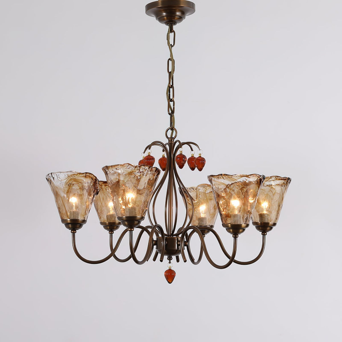 Elyerena candelabru din cristal
