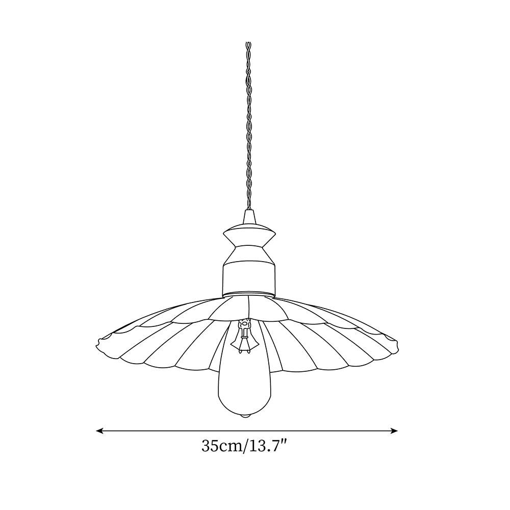 Hebrea lampă suspendată