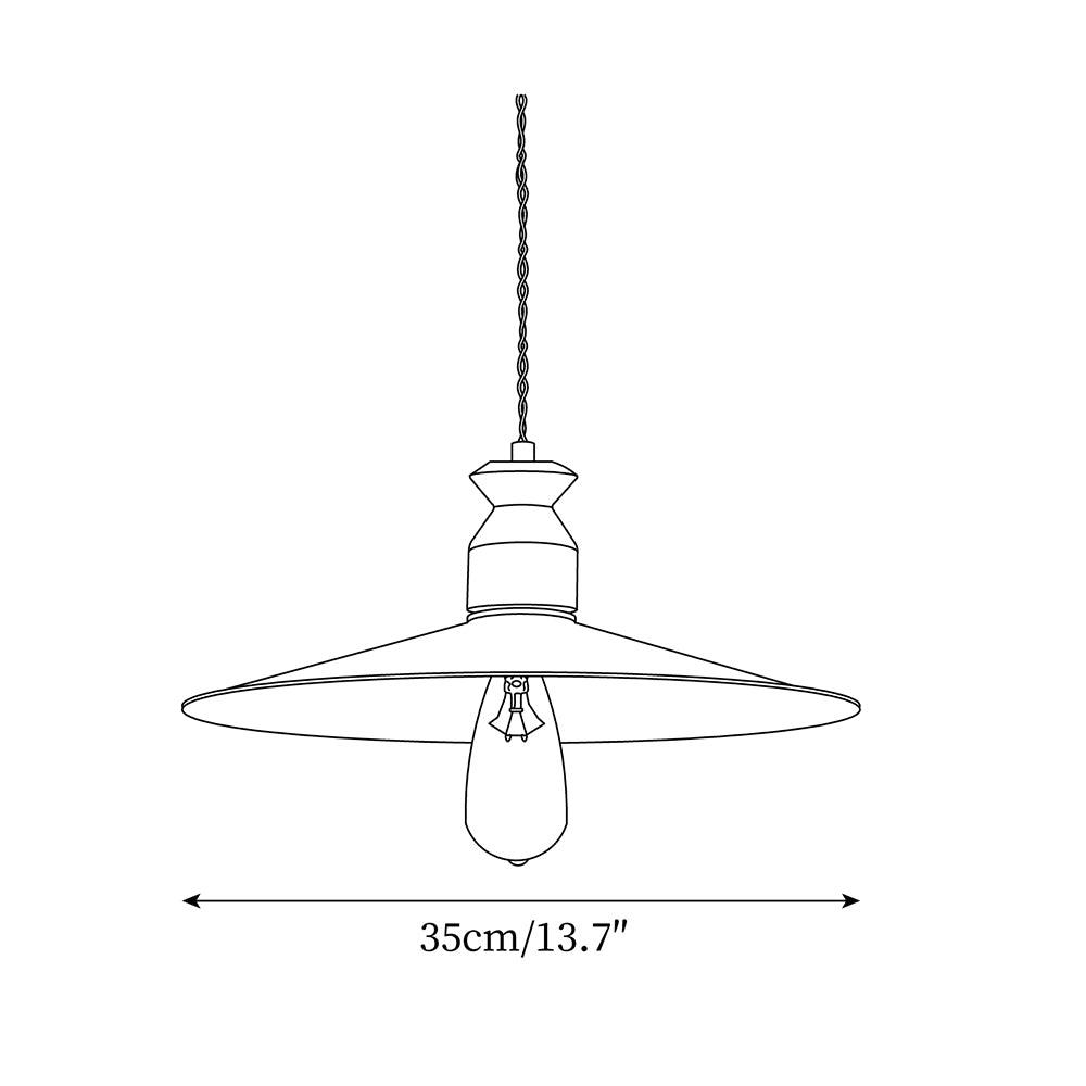 Hebrea lampă suspendată
