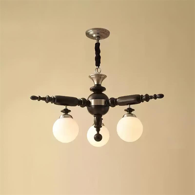 Juvian candelabru din lemn