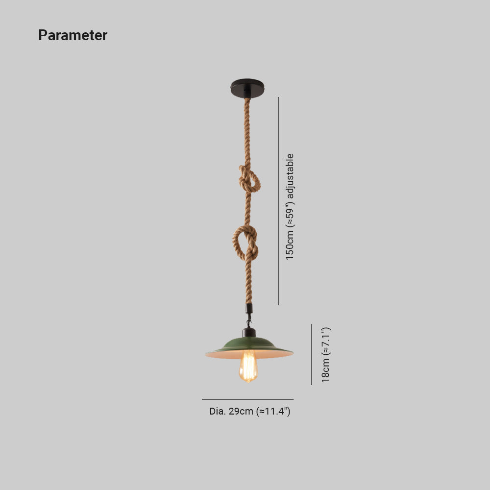 Epoch Vintage LED lampă suspendată Verde metal Sufragerie/Cameră de dormit