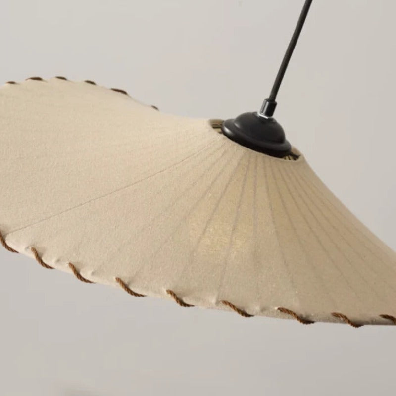 Avi Wabi-Sabi Retro lampă suspendată LED Țesătură/metal Sufragerie/living