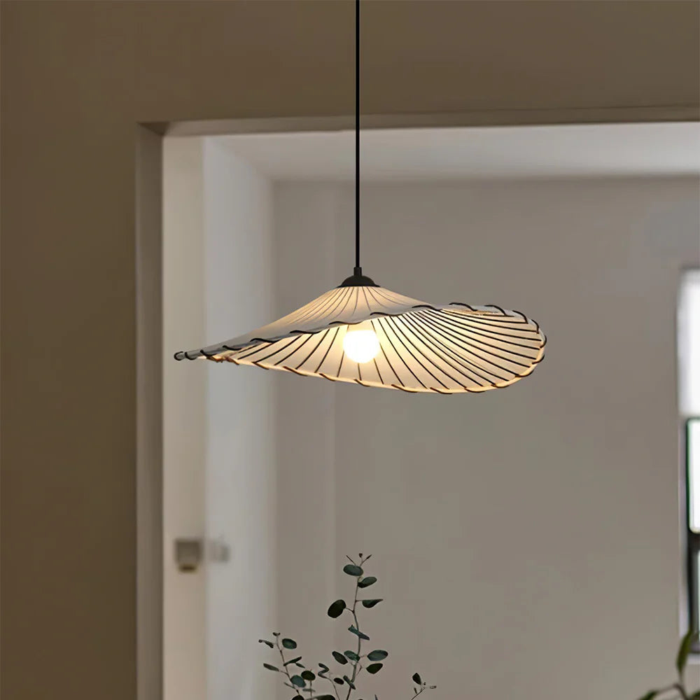 Avi Wabi-Sabi Retro lampă suspendată LED Țesătură/metal Sufragerie/living