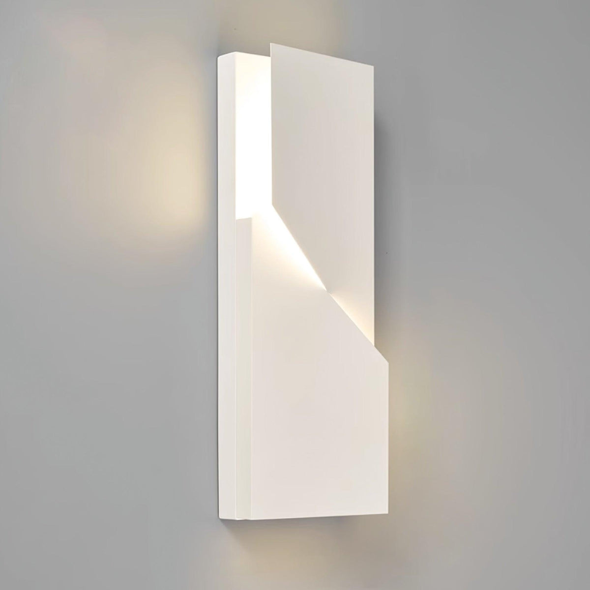 Aplică de perete 3D Geometric Panels stratificat Light Art Reglare prin telecomandă modern