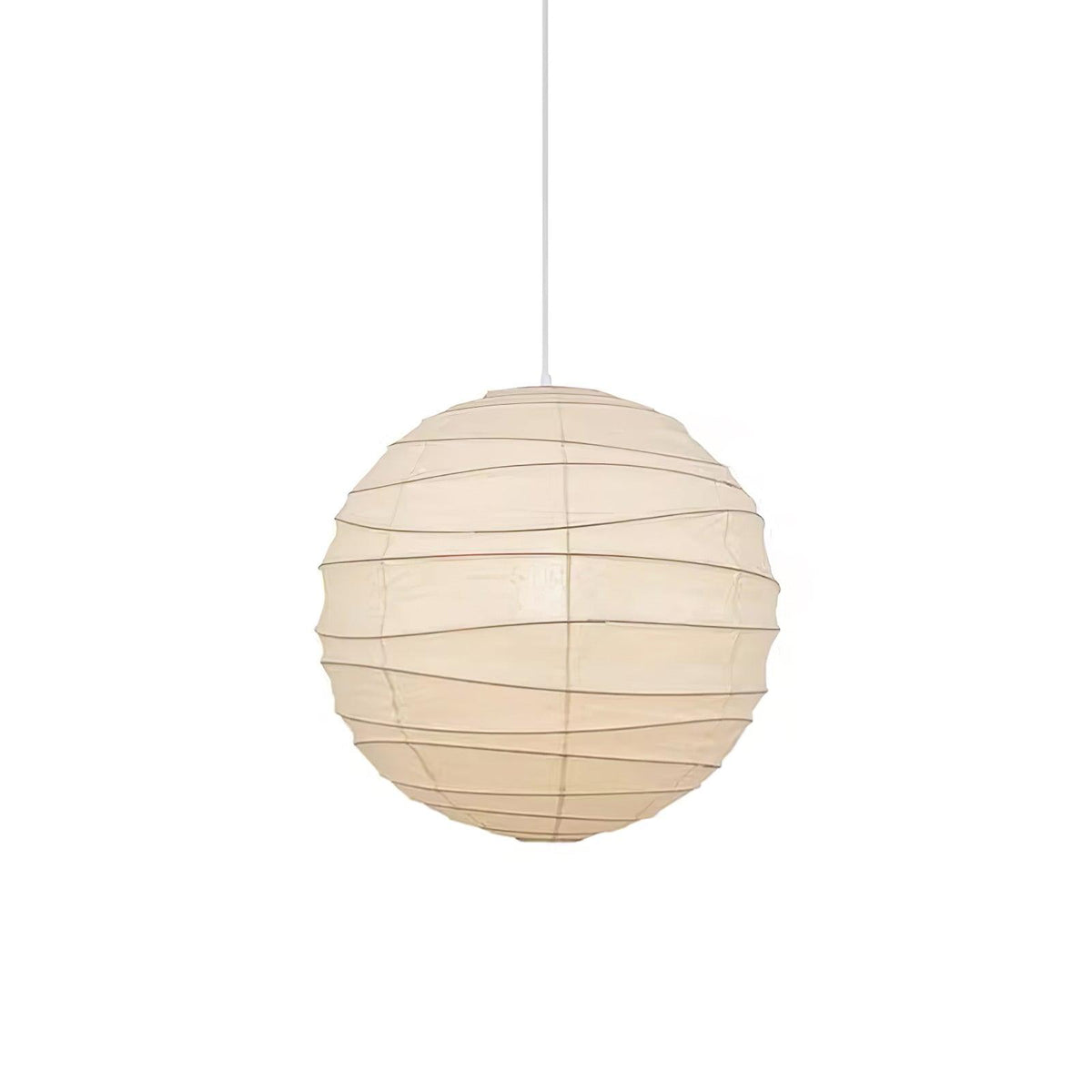 Lunalora lampă suspendată din hârtie, vintage