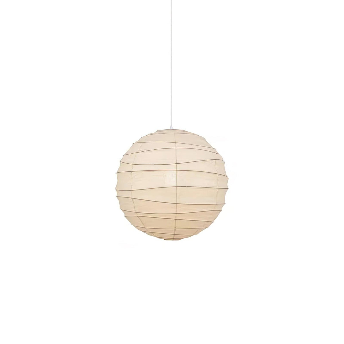 Lunalora lampă suspendată din hârtie, vintage