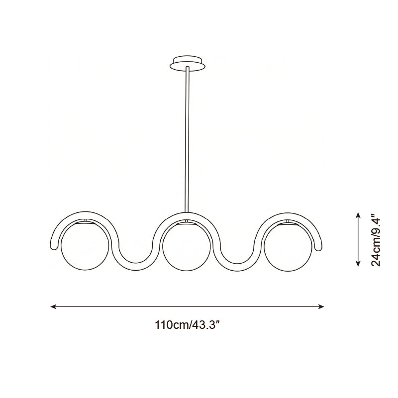 Indigo candelabru