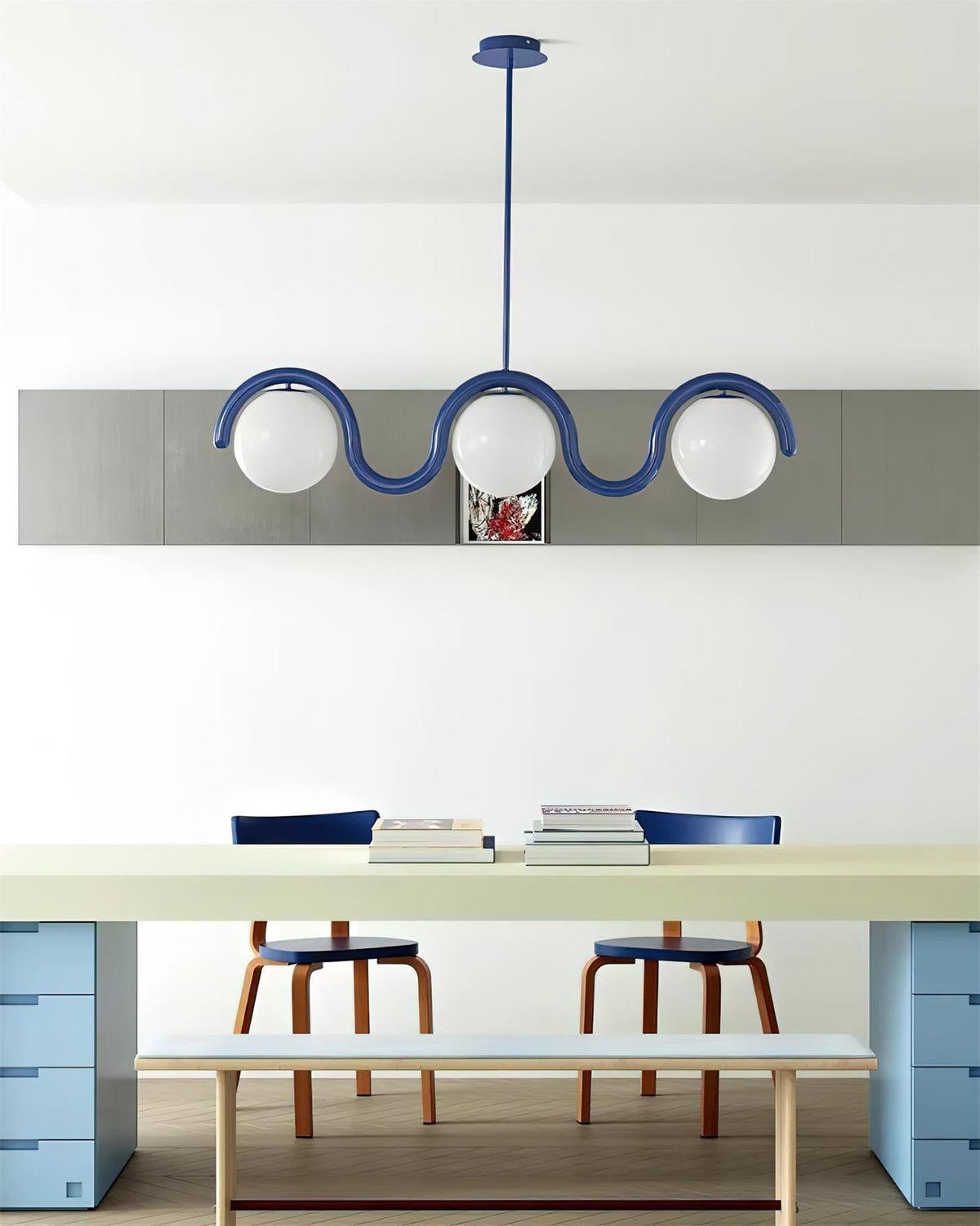 Indigo candelabru