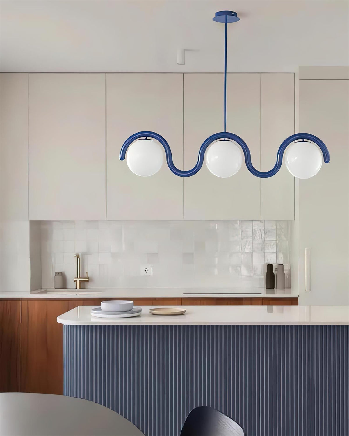 Indigo candelabru