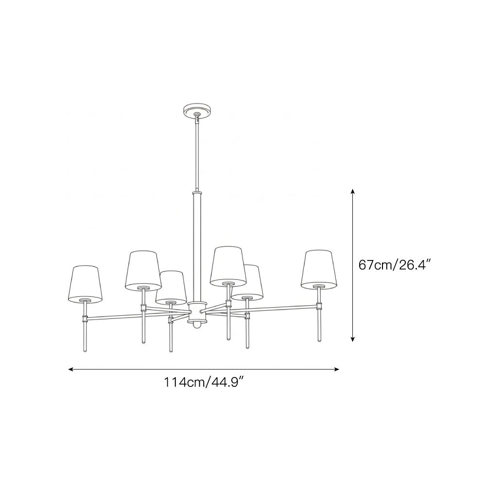 Welwyn insulă candelabru