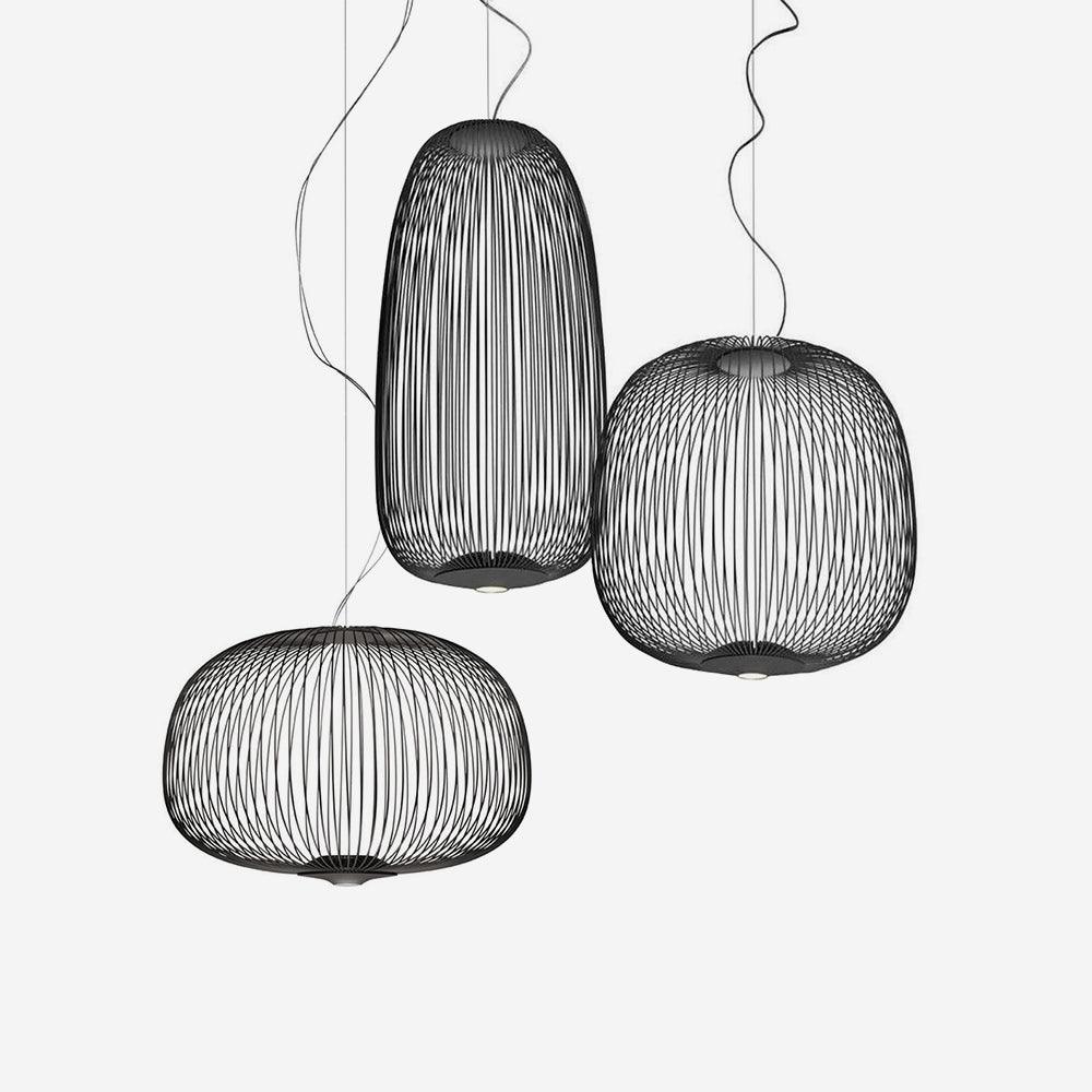 Lumio Lightweight Spokes Cage lampă suspendată