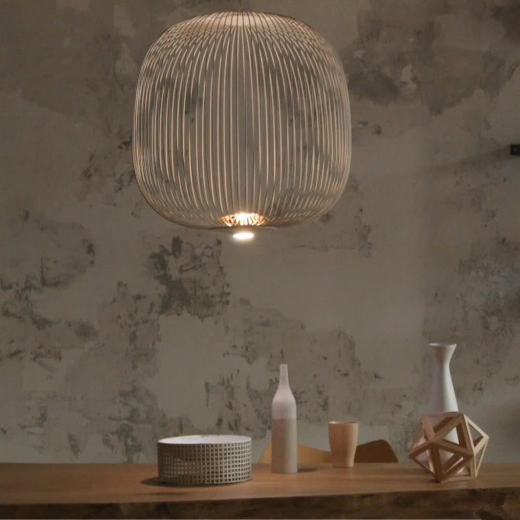 Lumio Lightweight Spokes Cage lampă suspendată
