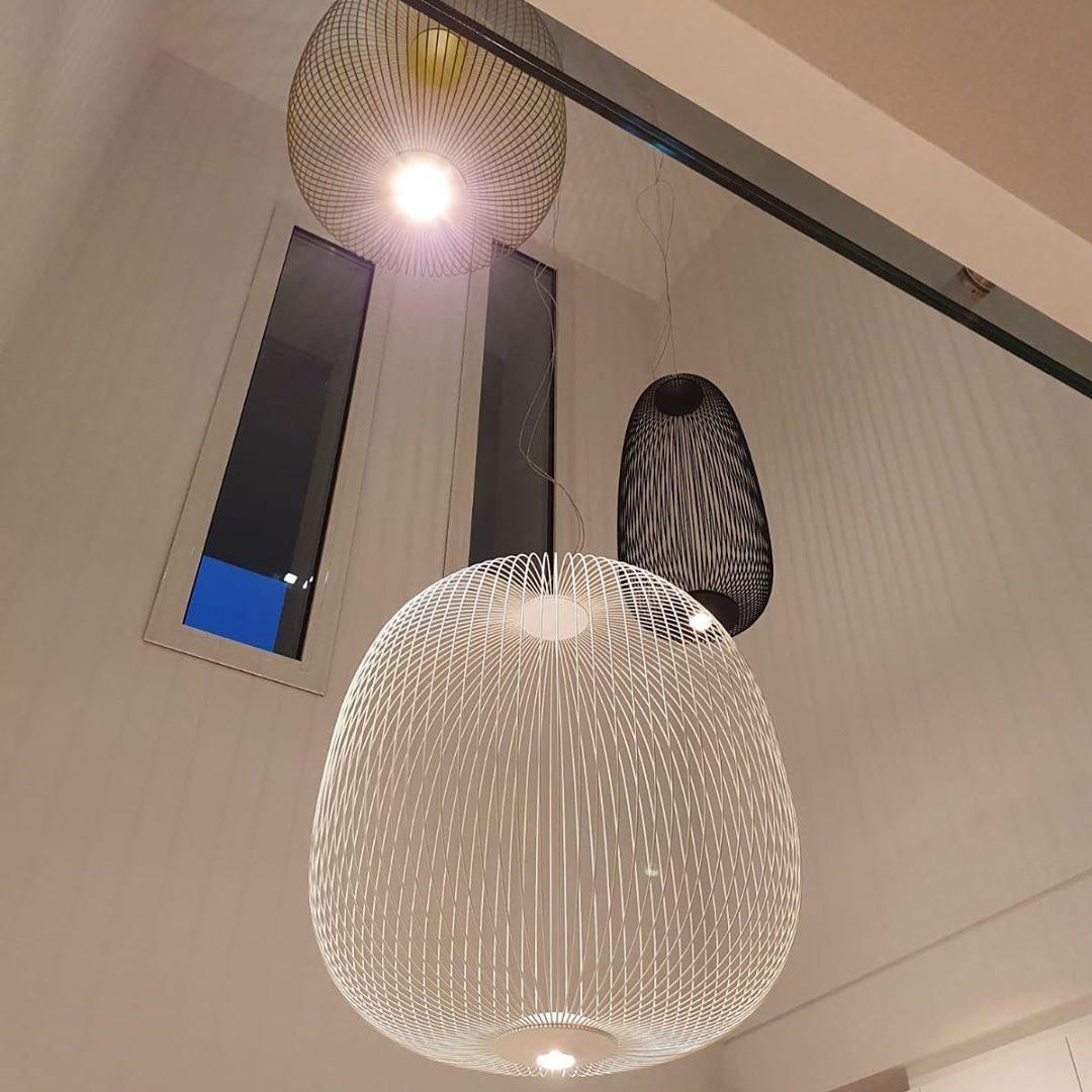 Lumio Lightweight Spokes Cage lampă suspendată