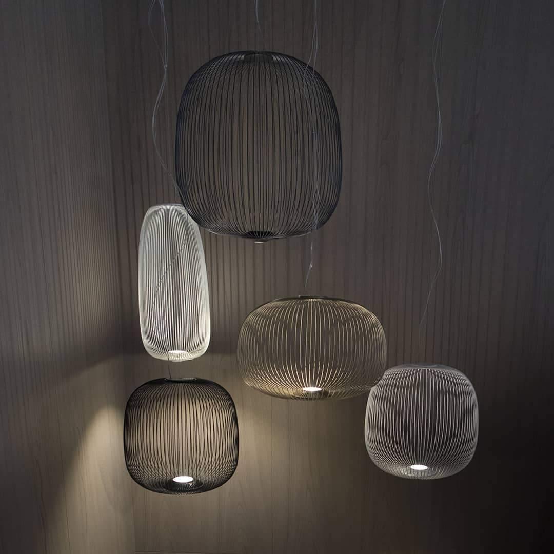 Lumio Lightweight Spokes Cage lampă suspendată