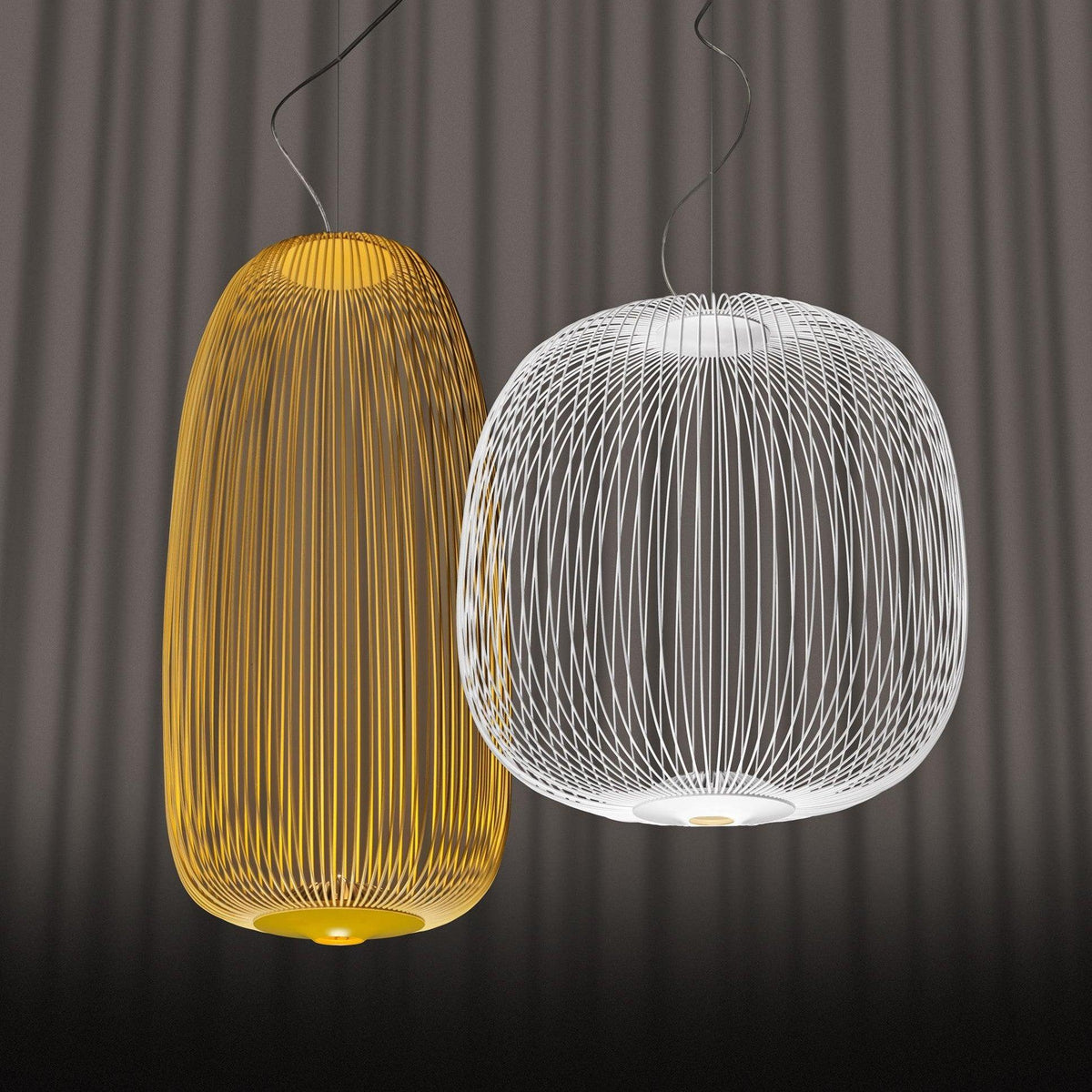 Lumio Lightweight Spokes Cage lampă suspendată