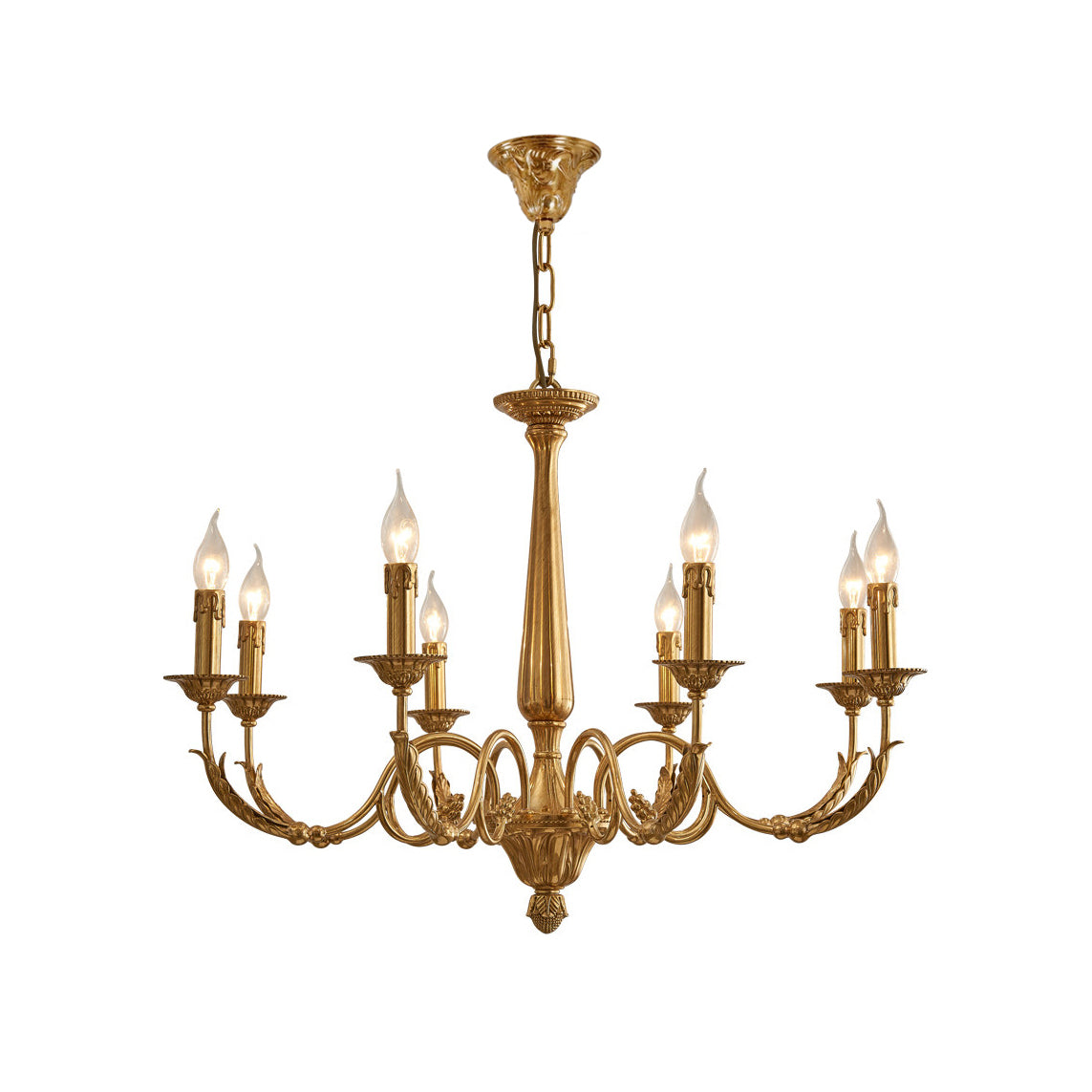 Casivissa candelabru din alamă