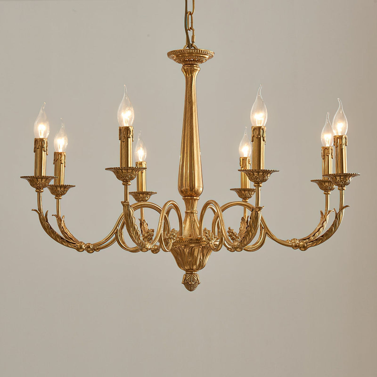 Casivissa candelabru din alamă