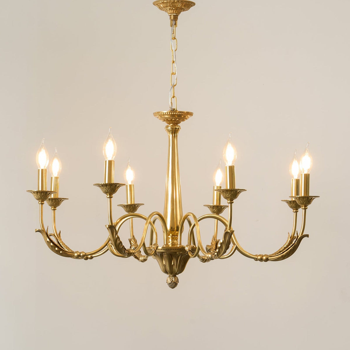 Casivissa candelabru din alamă