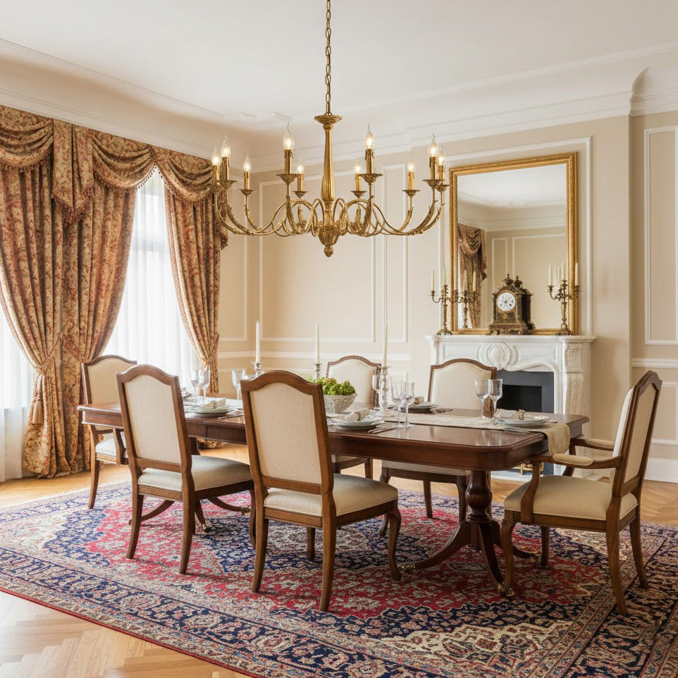 Casivissa candelabru din alamă