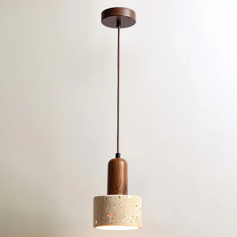 Seroaya lampă suspendată candelabru din travertin în stil modern