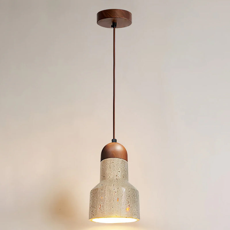 Seroaya lampă suspendată candelabru din travertin în stil modern