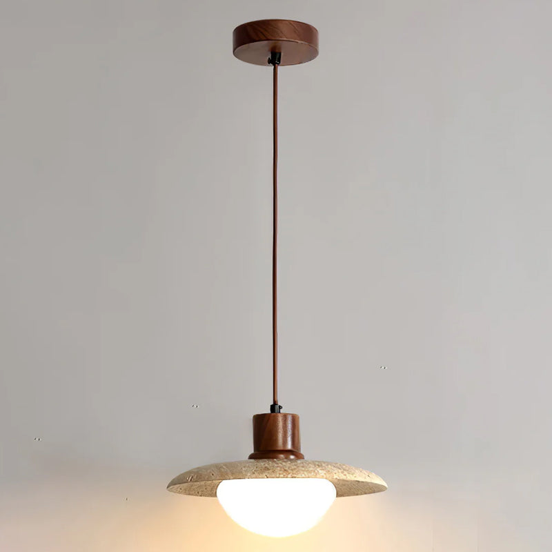 Seroaya lampă suspendată candelabru din travertin în stil modern