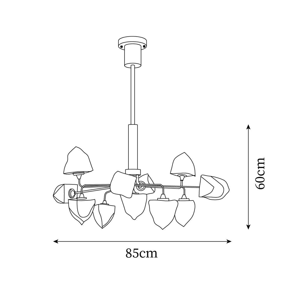 Cirarine candelabru